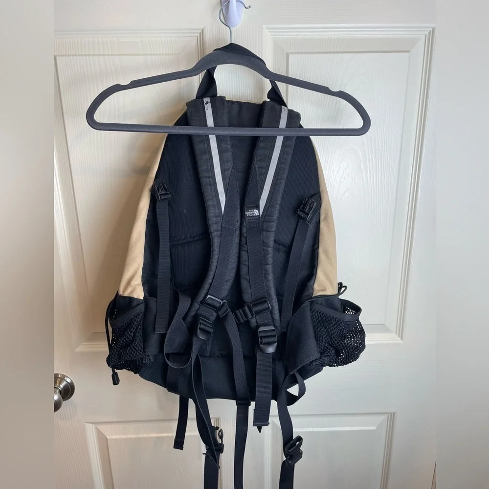 The North Face Recon Black and Tan Backpack